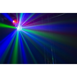 Efekt świetlny 6x 3W LED RGBW-UV Water BeamZ Ledwave